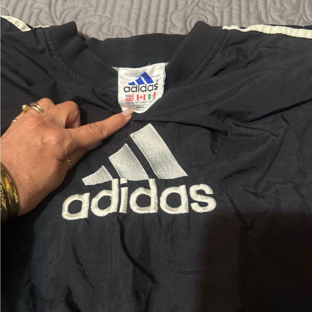 Vintage Adidas Lined Pullover - image 2